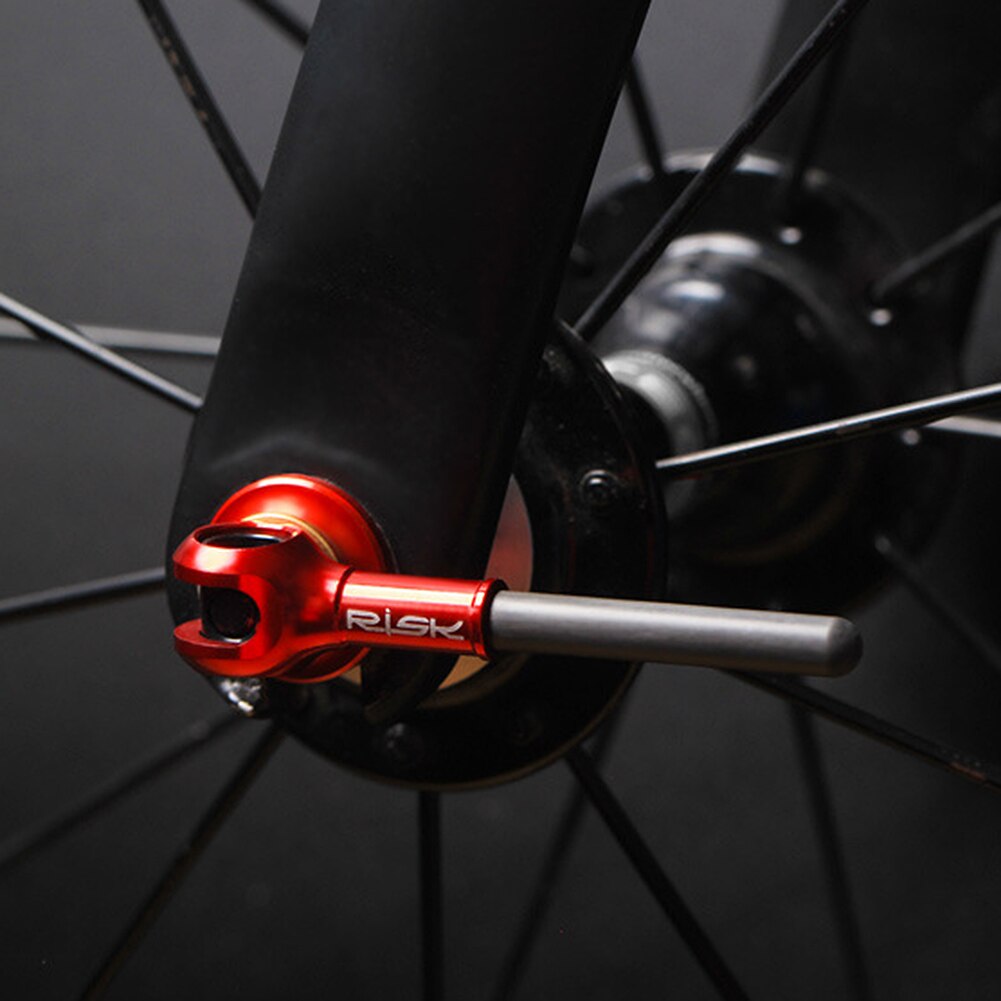 2pcs Ti Alloy Skewer Mountain Bike Quick Release Skewer Lever Mtb Bicycle Cycling Hub Road Bike Quick Release Tool