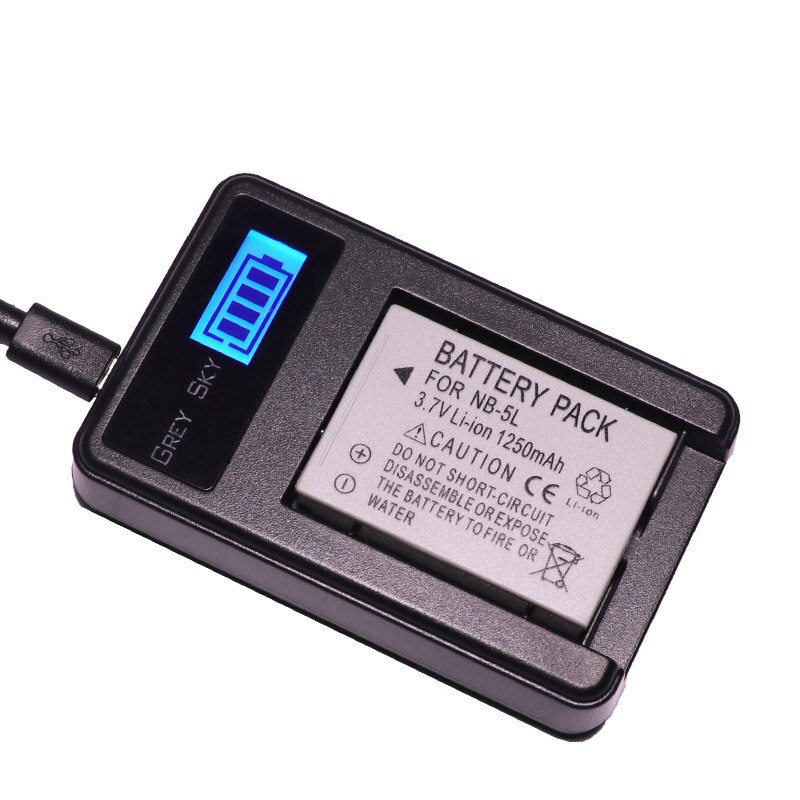 Camera Battery Pack NB-5L NB 5L NB5L Bateria For Canon SX200is SX220HS SX230HS CB-2LXE PowerShot S100 S110 SD950 SD970