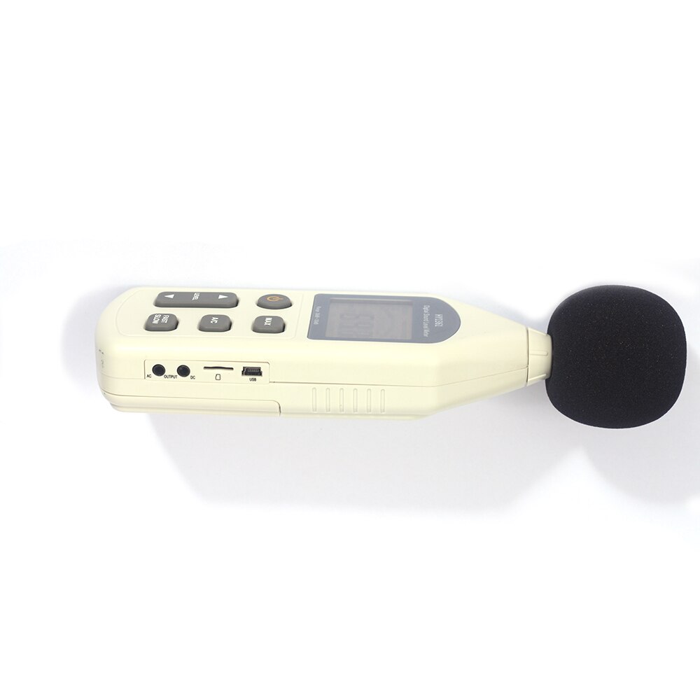 Digital sound level meter pressure tester 30-130dB noise measuring instrument decibel monitoring recorder tester