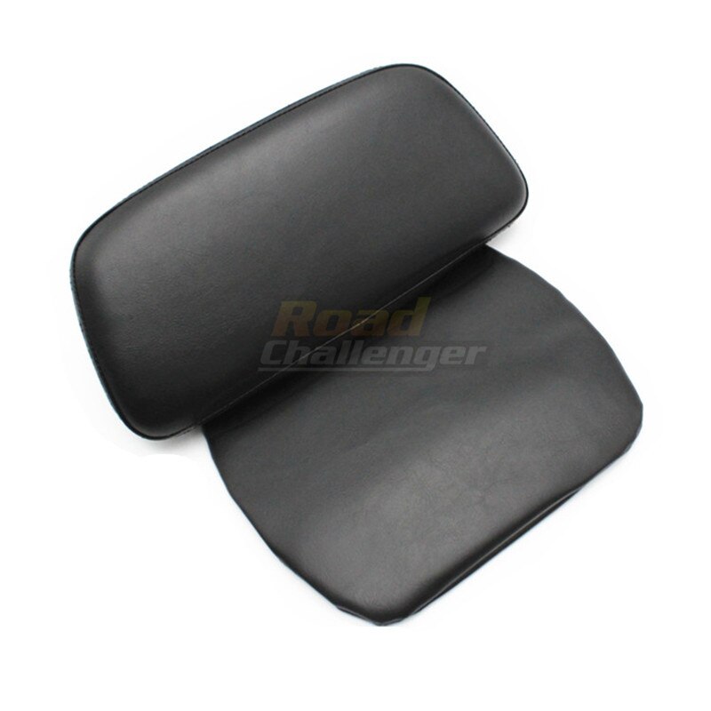 For Harley Touring Tri Glide FLHR FLTR Black Motorcycle Seat Backrest Trunk Razor Chopped Tour-Pak Backrest Pad