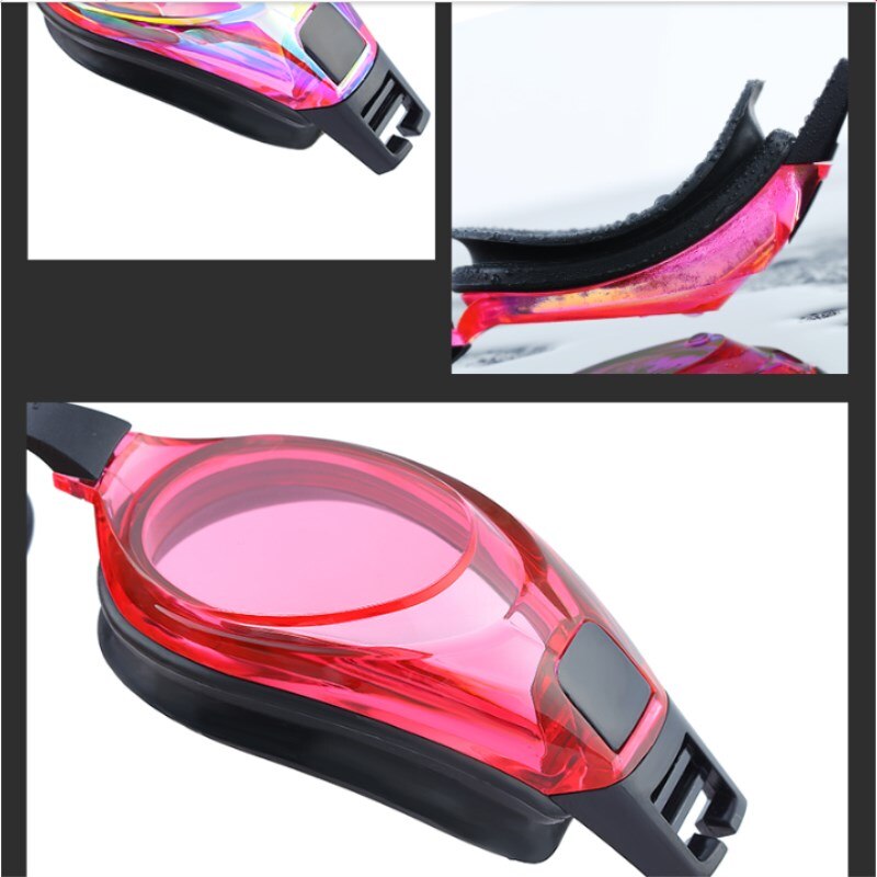 Gafas de natación para piscina para hombres y mujeres, lentes impermeables antiniebla, protección UV, para agua, 361
