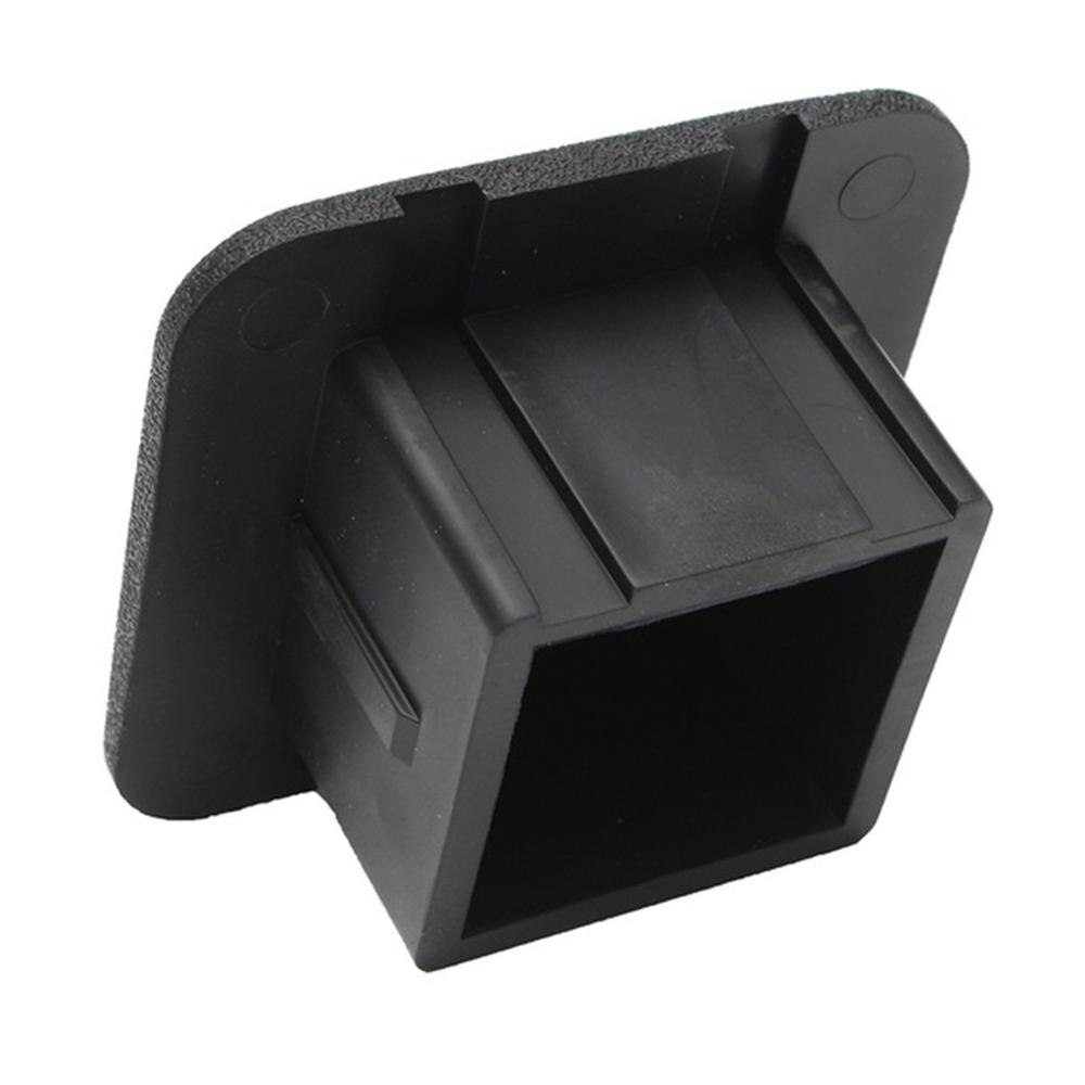 50X50 Mm Auto Trekhaak Cover 2 Inch Tow Ontvanger Buis Plug Cap Zwart Trekhaak Insert Compatibel: 1 PCS