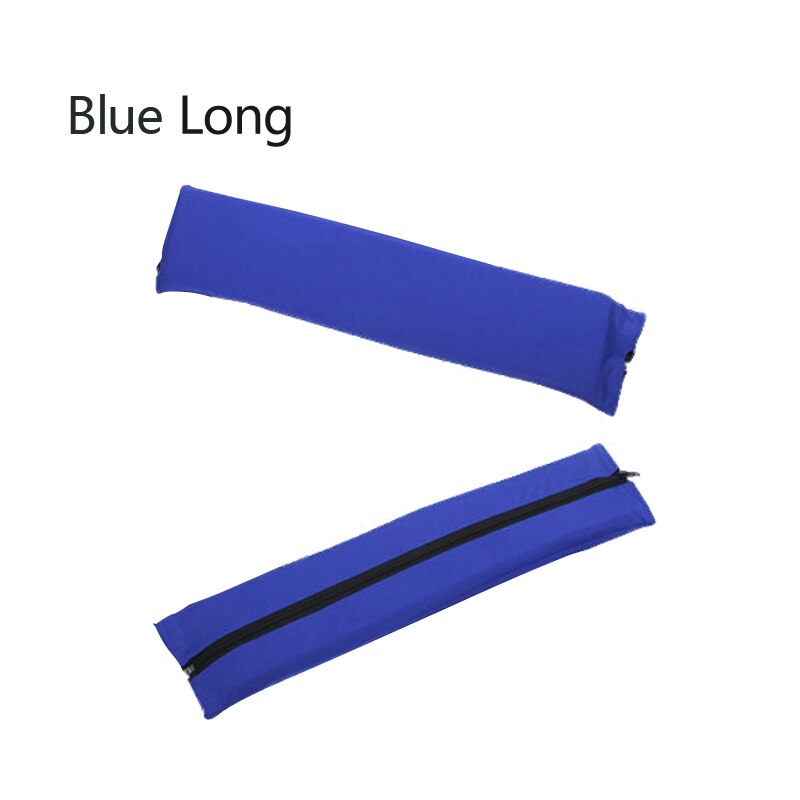 2 Stuks Stoel Armsteun Pads Voor Home Office Stoelen Voor Polyester Mouwen Swivel Stoel Armsteun Anti Proof Mouwen Pack Stoel covers: Blue long