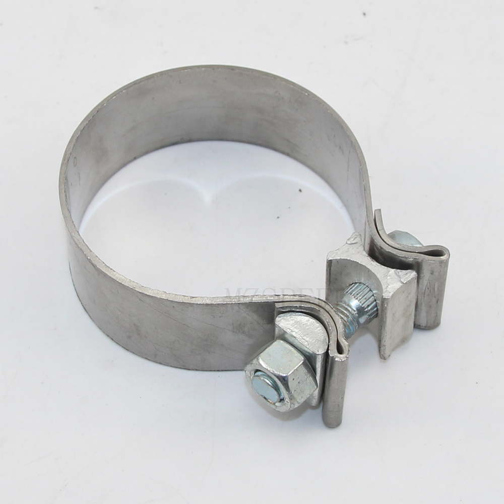 car Accessories Stainless steel Universal exhaust pipe connection hoop Strong steel pipe clamp