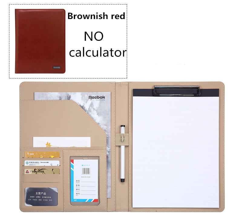 A4 Multifunktions Ordner Mit Metall Rechner Kortex Neue Ordner Verkäufe Ordner Manager Ordner: 15