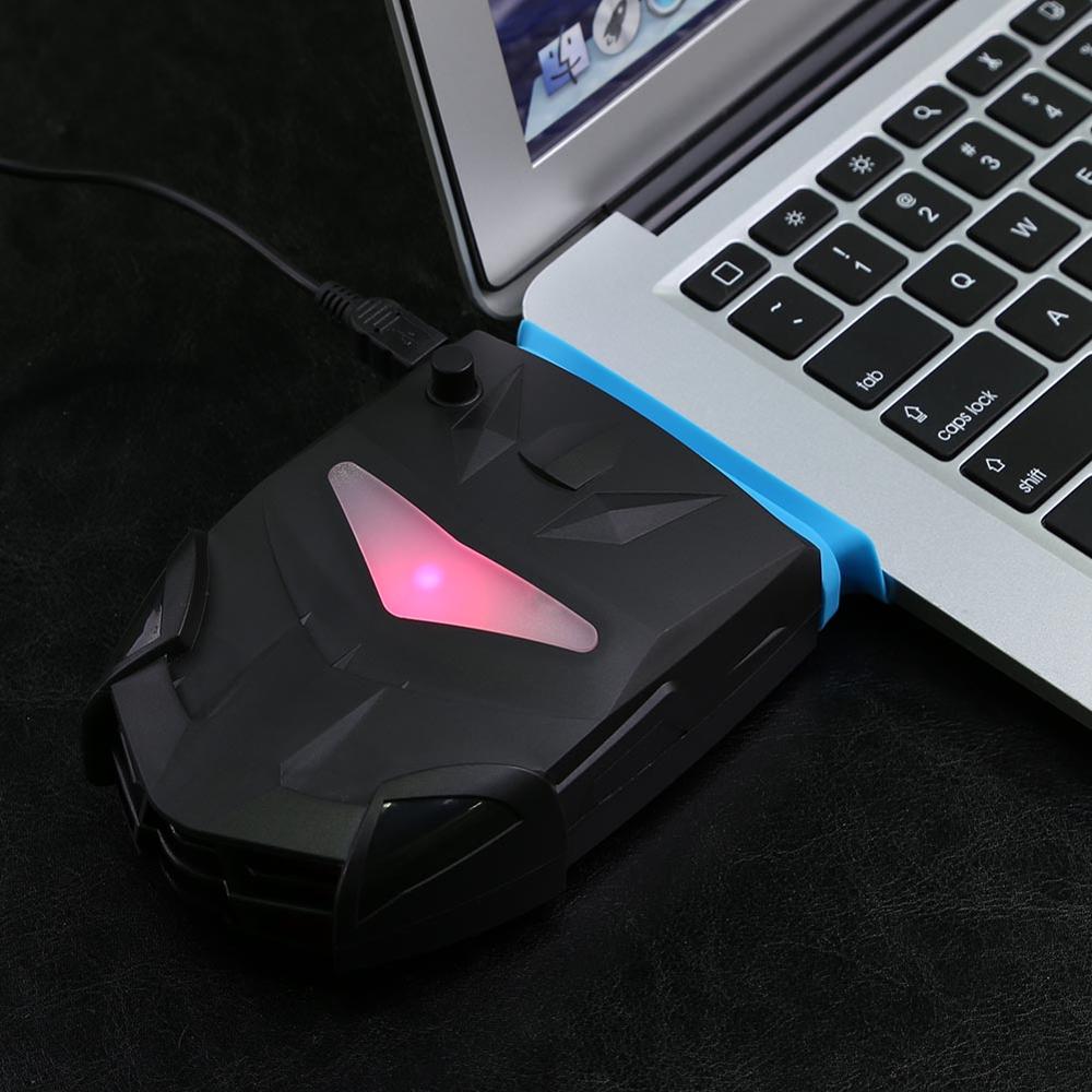 Mini vakuum usb bärbar dator kylare luftutsugning avgas kylfläkt cpu kylare för bärbar dator hårdvara kylning