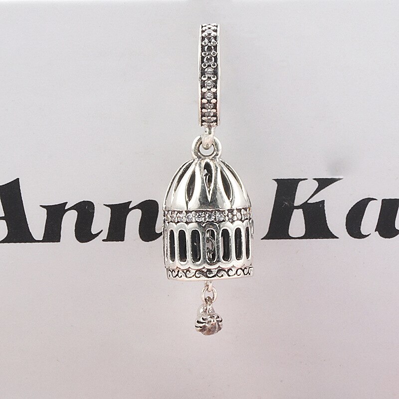 Echt 925 Sterling Zilveren Kralen Charm Gratis Als Een Vogel Hanger Charms Fit Originele Armbanden Vrouwen Diy Sieraden