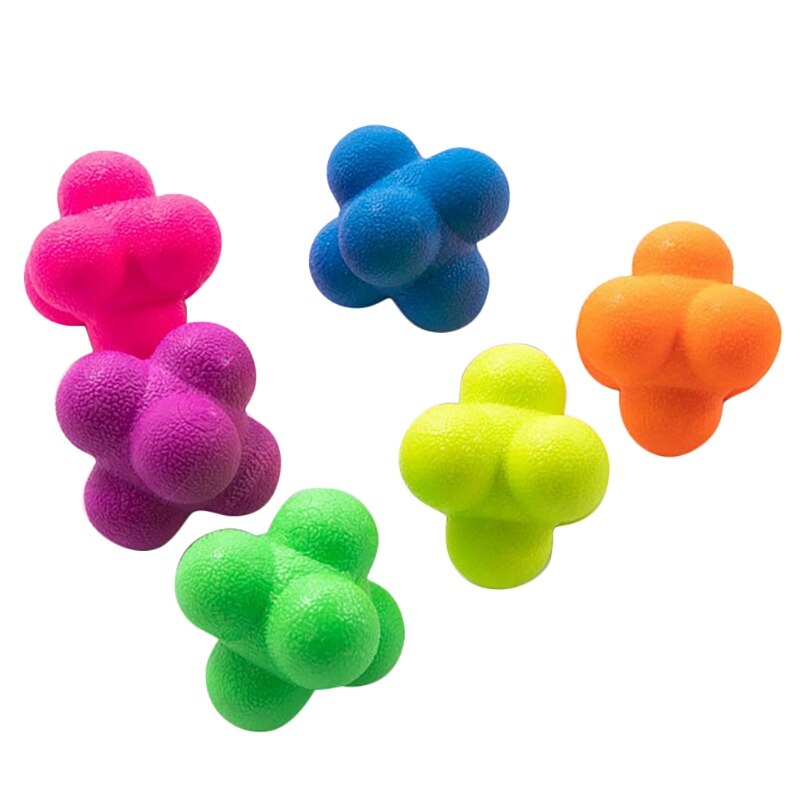 Reaktionsbälle aus gummi – sprungbälle für agilitäts-, reflex- und koordinationstraining (hand-augen-koordination und schnelligkeit).: Default Title