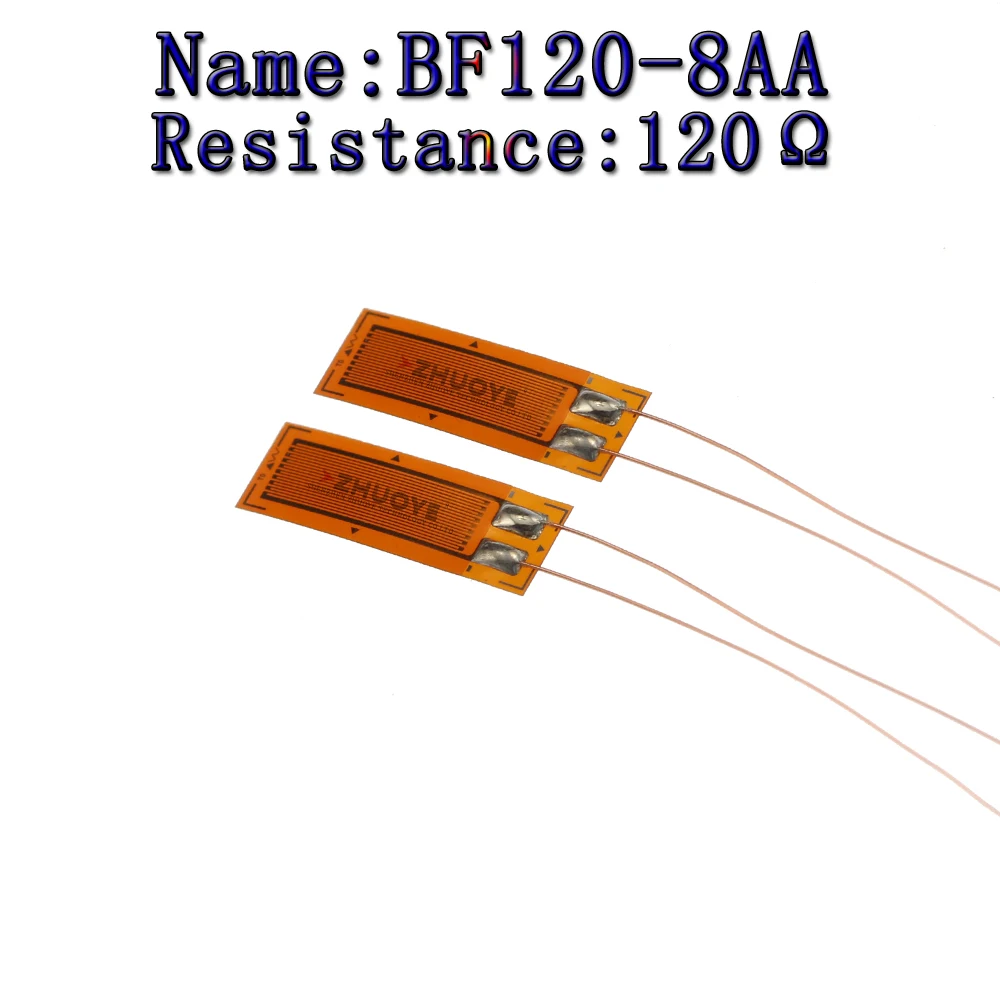 10pcs STRAIN GAUGES Precision resistive strain gauge BHFBF120-1AA 3 4 5 6 7 8 9 10 AA 120 ohm weighing Pressure Sensor: PURPLE