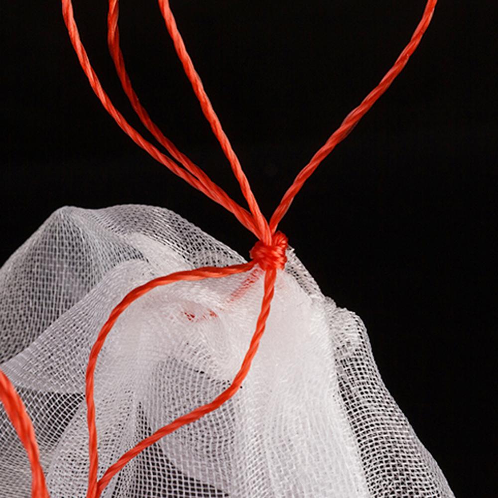 30 st 40-300 mesh nylon växtskydd växer väska hållbar frukt grönsak växt dragsko väskor trädgård anti skadedjur väska