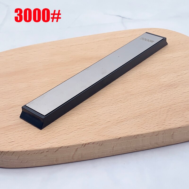 Diamant slibesten base køkken bar kniv spidskant slibe kniv hurtigere bryne fast vinkel sliber: 3000 grus
