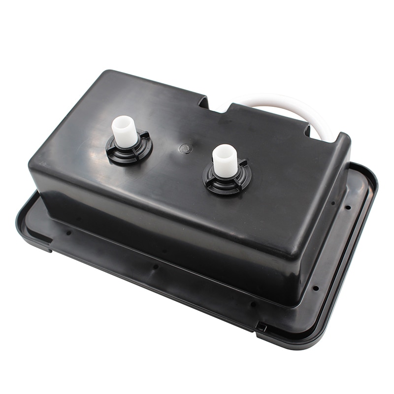 Weiß RV Außen Dusche Kasten Bausatz mit Schloss Stiefel Marine Wohnmobil Wohnmobil Wohnwagen Zubehör