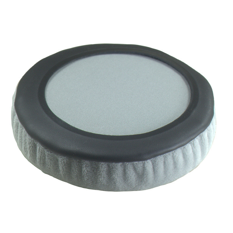 Allgemeine Grau Samt Schaum Ohr Pads Kissen 60 65 70 75 80 85 90 95 100 105 110 115 120MM für SONY für Sennheiser Kopfhörer