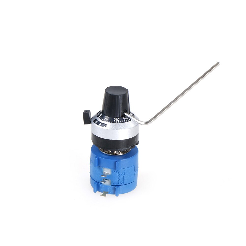 1einstellen 3590S-2-103L 3590S 10K Ohm Präzision Mehrgang-Potentiometer 10 Ring Einstellbaren Widerstand + Schaltet Zählen Zifferblatt Dreh knopf