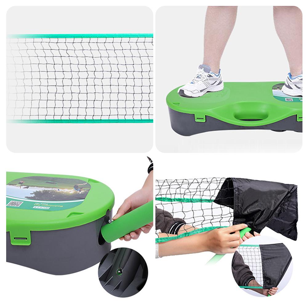 Draagbare Badminton Netto Set Vouwen Volleybal Ten... – Grandado