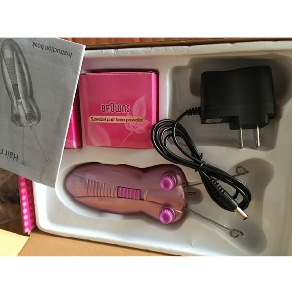 Electronic Eyebrow Threading Epilator Face Body Threader Hair Remover For Remove Unwanted Hair Safely And Quickly