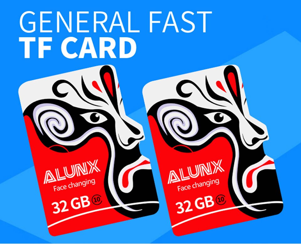 ALUNX Class 10-U1 Microsd High-speed flash memory Card Micro SD TF Card 64GB 128GB 256GB 8GB 16GB 32GB for Smartphone Adapter