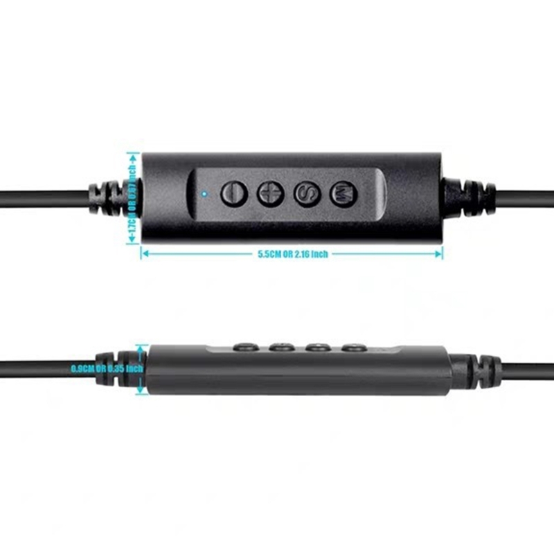 Headset Quick Disconnect QD Cable to USB Adapter Cable with Volume Adjuster USB-QD Headset Adapter Cable Accessory