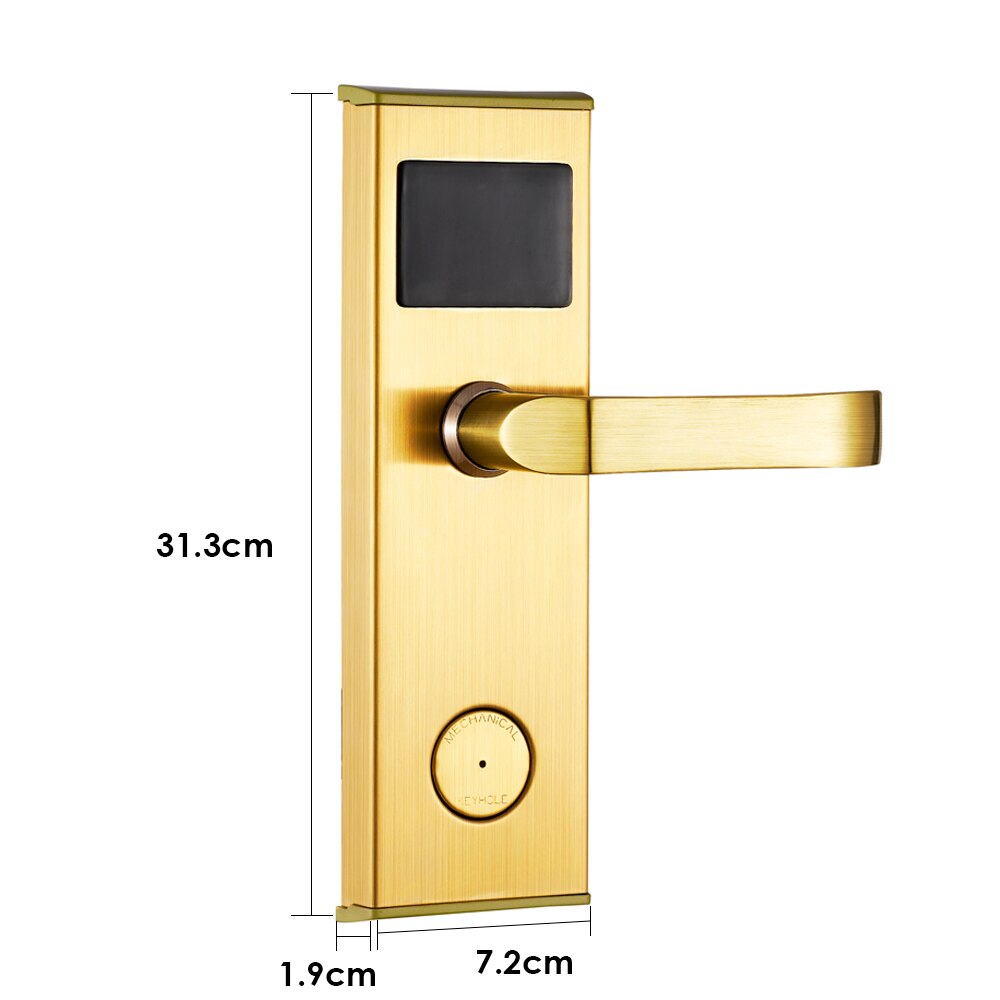 hotel door access system digital Electric intelligent Electronic hotel key card door lock Apartment Electronic lock