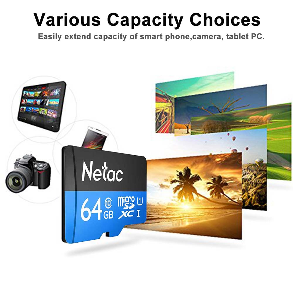 Originale Netac micro SD 16 gb 32 gb 64 gb microSDHC/SDXC mini Carte Carta Memroy sd Cartao de memoria veloce di Memoria Della Carta di TF