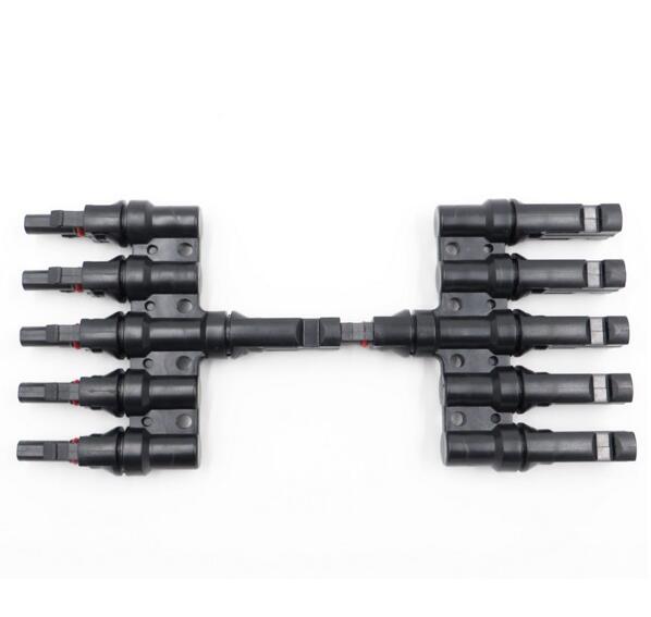 Solar System Accessories 2/3/4/5/6 Branch Solar System Accessories Terminals Solar Panel Series Parallel Connector: 5
