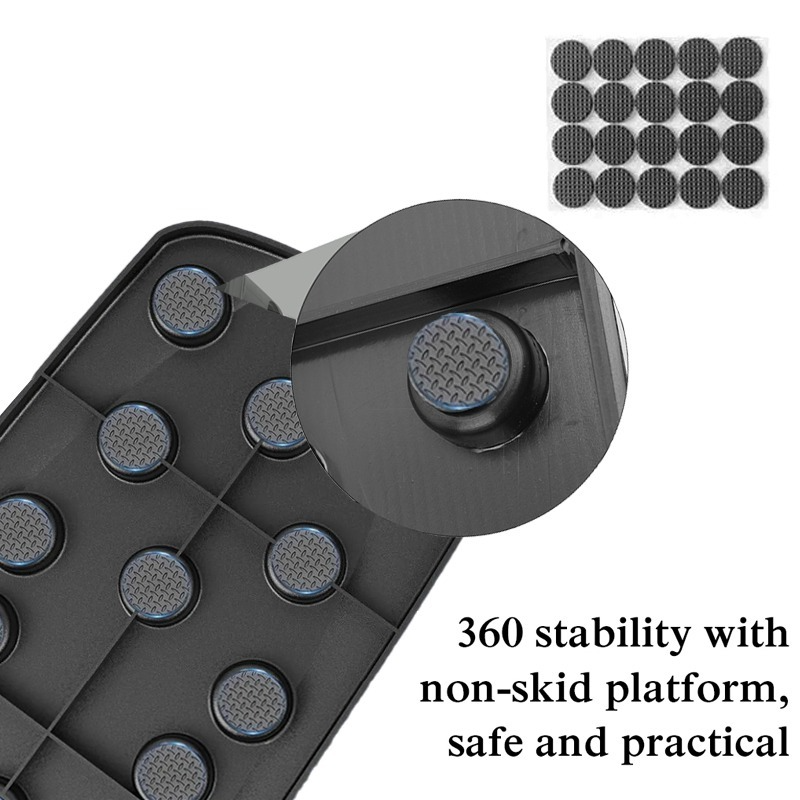 Juego de tabla de flexiones multifuncional portátil con asas, equipo de Fitness plegable para entrenamiento de pecho, Abdomen, brazos y espalda
