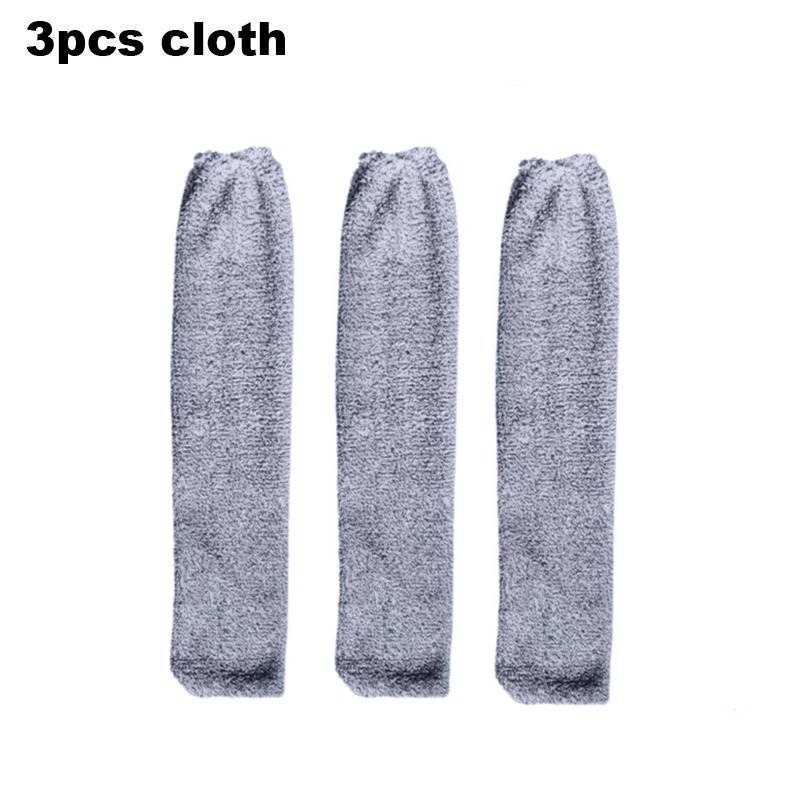 UNTIOR-fregonas para polvo de mango largo, fregonas para limpieza de suelo y techo, limpiador de polvo para fondo de cama, cepillo para quitar el polvo del sofá, herramienta de limpieza del hogar: Verde