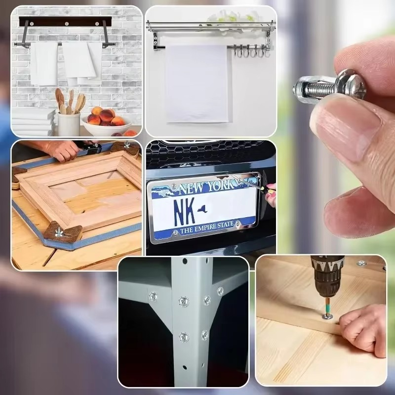 Tuercas Jack M4 M5 M6, tornillos de pétalos, tuerca de remache de Metal, tapones de expansión, anclajes, perno de bloqueo, tuerca, tornillo de fijación, abrazadera Rivetnut, sujetadores de pared