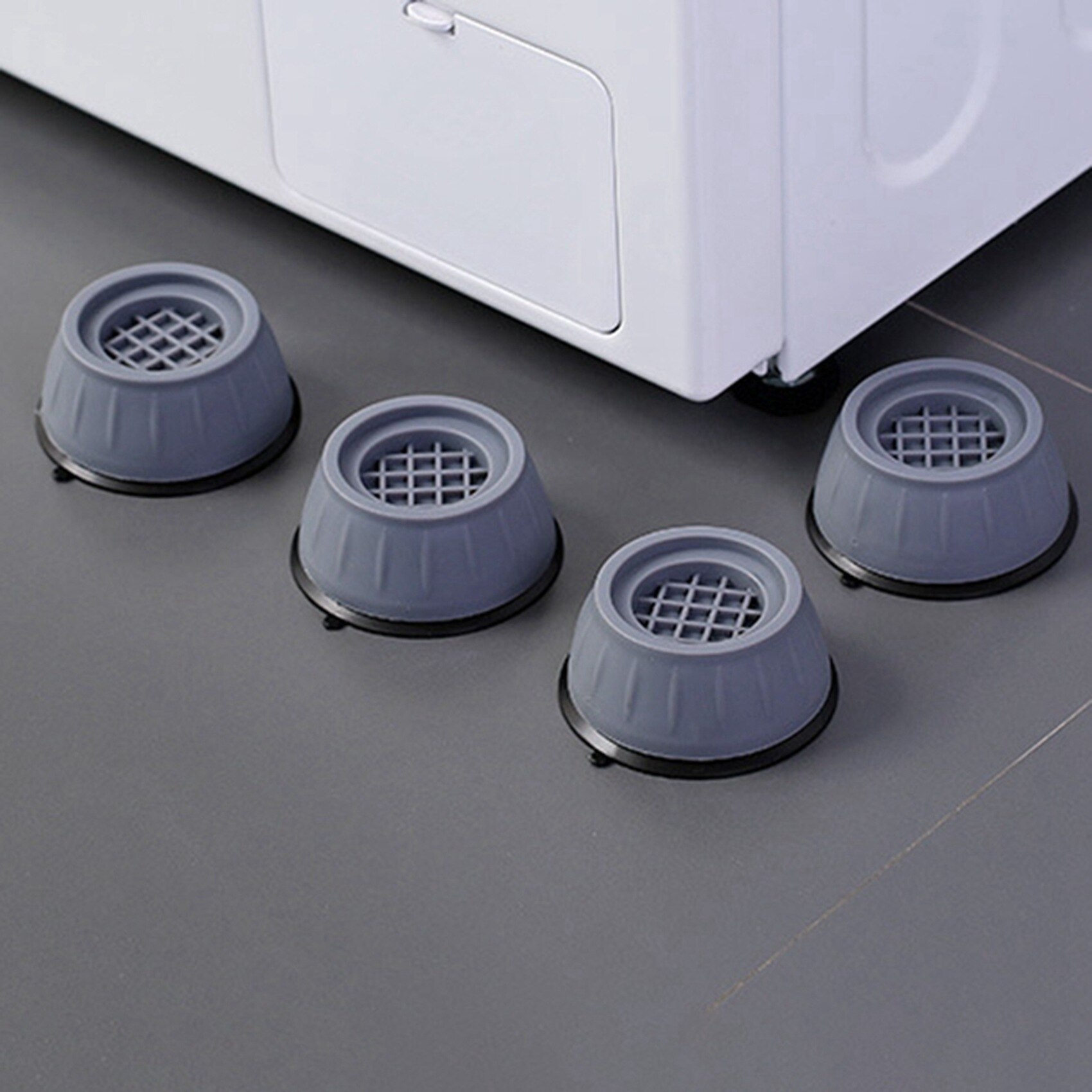 8Pcs Anti Slip Washing Machine Feet Mats Refrigerator Dryer Anti Vibration Pads Universal Washer Pad Home Appliance