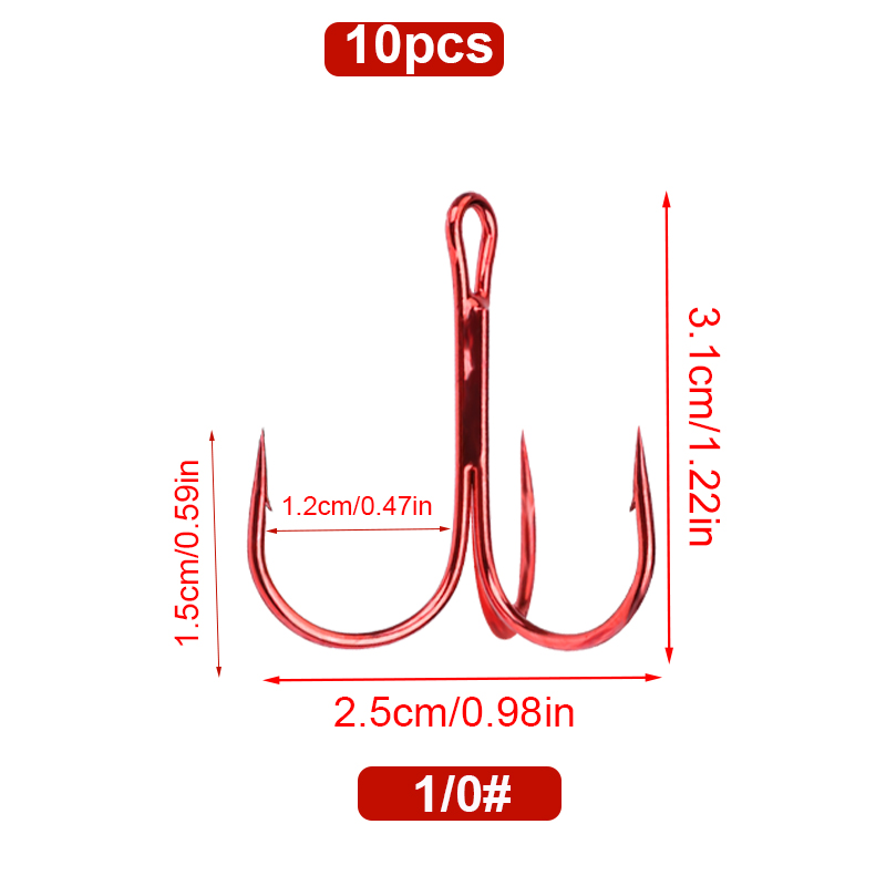 Ami da trekking rossi pesce re 2/0 #-6 # ami da pesca in acqua salata ami da pesca in acciaio ad contralto tenore di carbonio ami ad alta resistenza attrezzatura da pesca: giallo