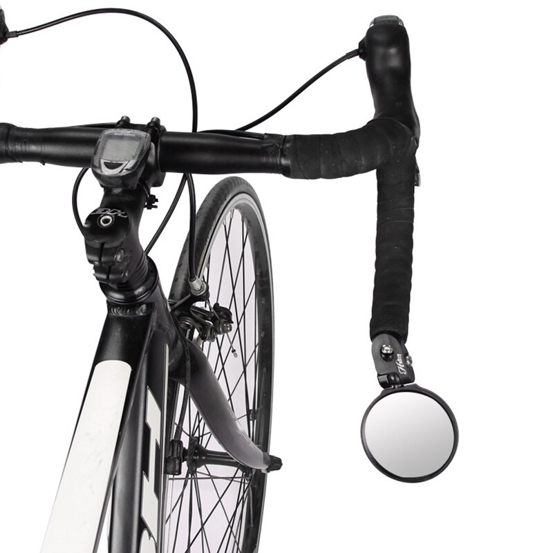 Hafny Hf-Mr087 Rotatable Bike Handlebar Mirror Rear View Bicycle Mirror Handlebar Lens Mtb Cycling Road Bike Back Mirror