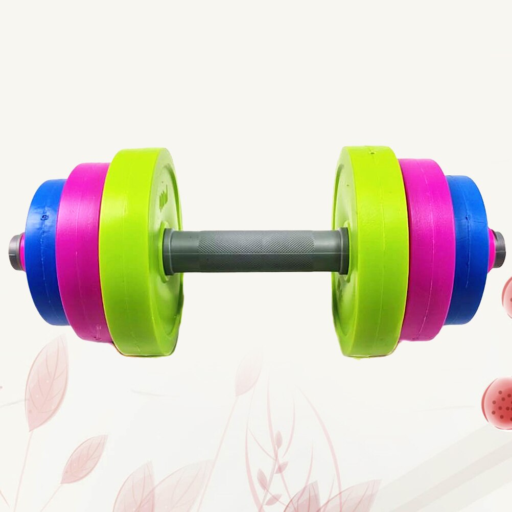 1 Set Practical Children Dumbbell Bodybuilding Exercise Equipment Training Arm Muscle Fitness for Kids Gym Home (Short Style)