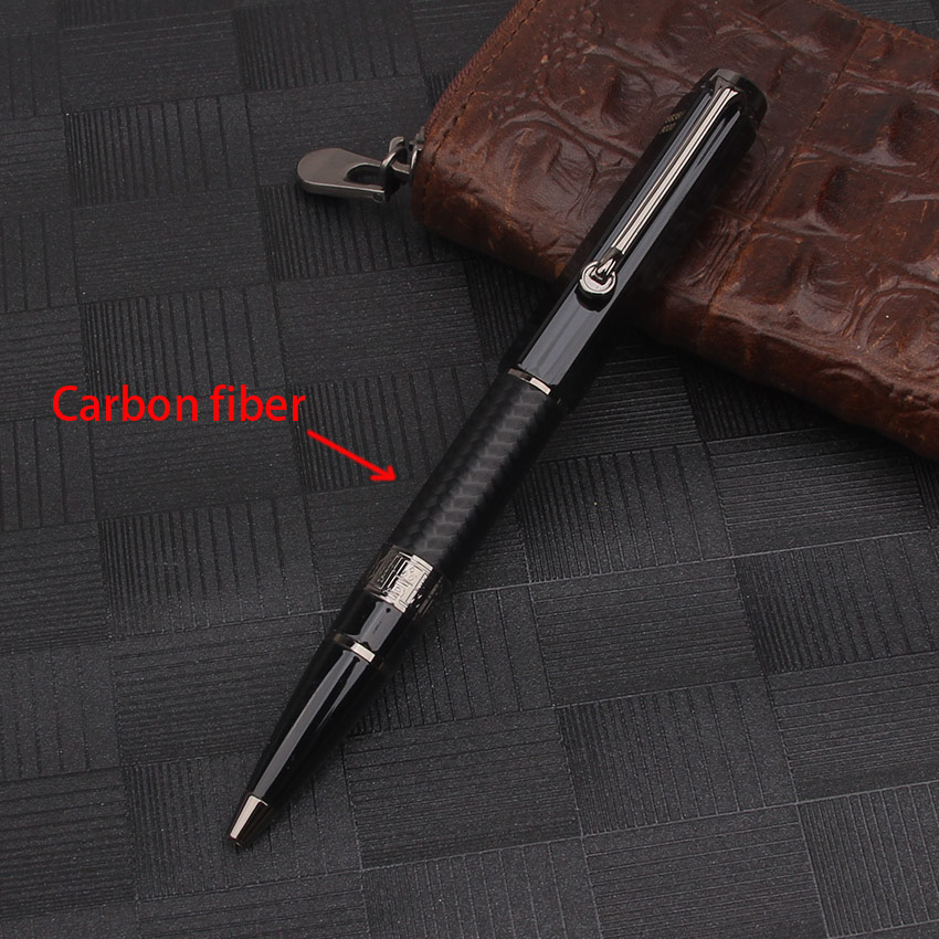 Edición de escritor, bolígrafo Rollerball, pluma estilográfica, Metal de negocios, Popular, de escritura para adultos, escuela y oficina: Morado / Negro