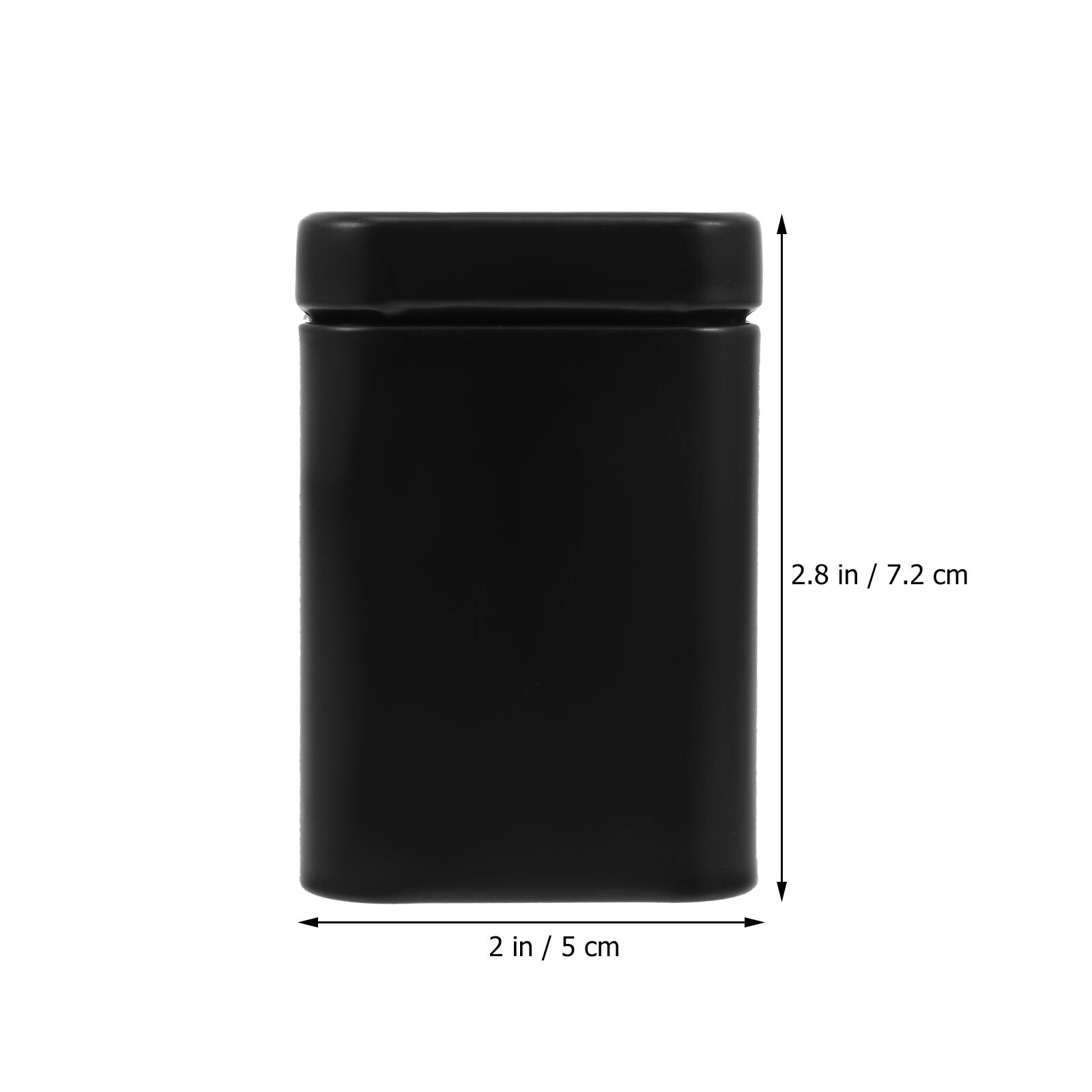 6pcs Tinplate Tea Cans Tea Cans Ceramic Cans Tea Canisters Food Storage Containers for Home Cafe Hotel