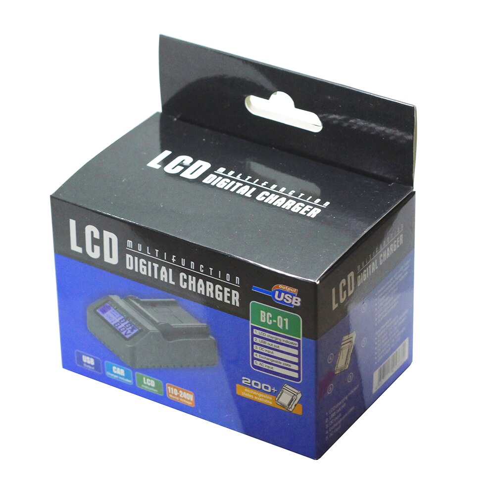 Mini Travel Ultra Fast LCD Charger for Canon BP-911,BP-915,BP911,BP915 BP-924,BP-930,BP924,BP927,BP930,BP-970G,BP950G,BP970G