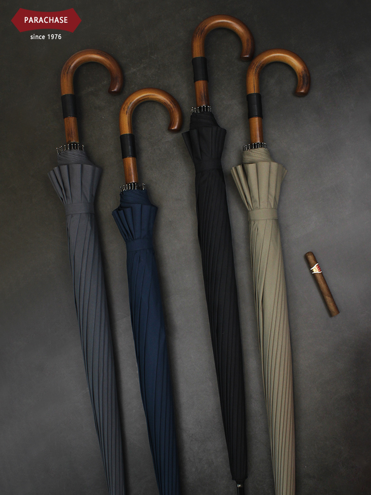 Japanese Umbrella Windproof 16-bone Big Long Handle Umbrella Sun UV Men Business Rain Umbrellas Large Double Regenschirm SY244