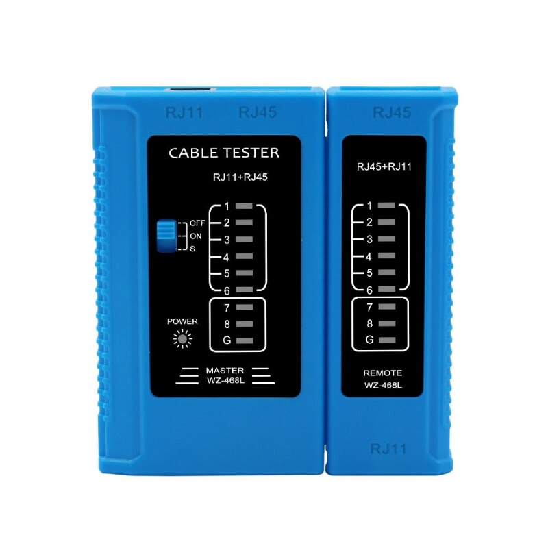 Multifunction Networks Cable Tester Line Measuring Instrument Portable Test Tool Electrical Instrumentation Network Analyzer: B