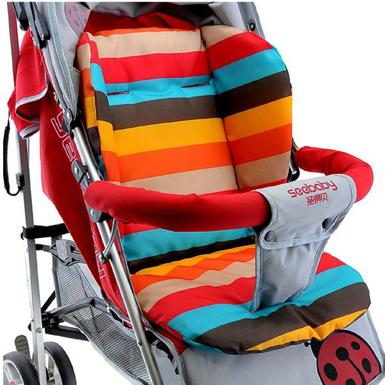 Waterdichte Rainbow Kinderwagen Zitkussen Zachte Kinderwagen Kinderstoel Kinderwagen Auto Zitkussen Matras Baby Eetkamerstoel Stoel Pad