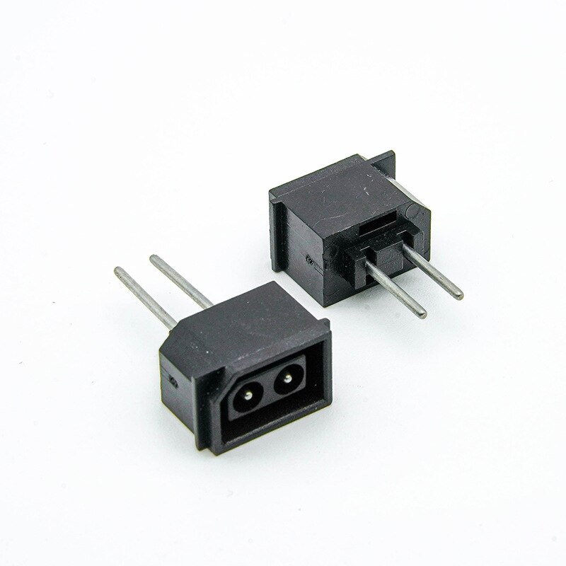 Enchufe de para WII 2P, Conector de enchufe hembra de 180 grados