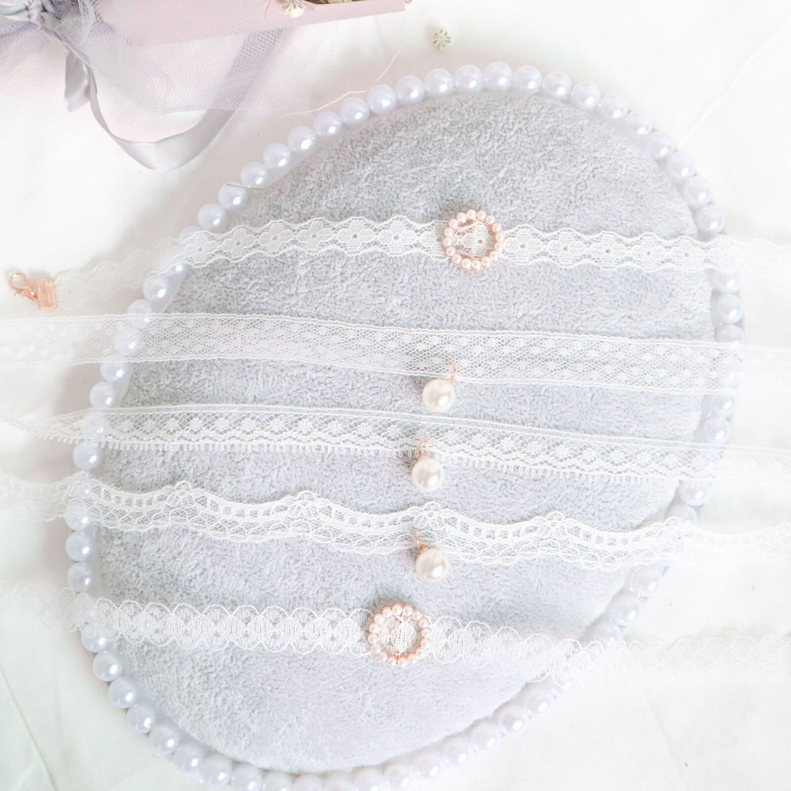 Romantic White Lace Choker Necklace Jewelry For Women Girlfriend Bride Wedding Birthday Party Jewelry Accessories 30cm long