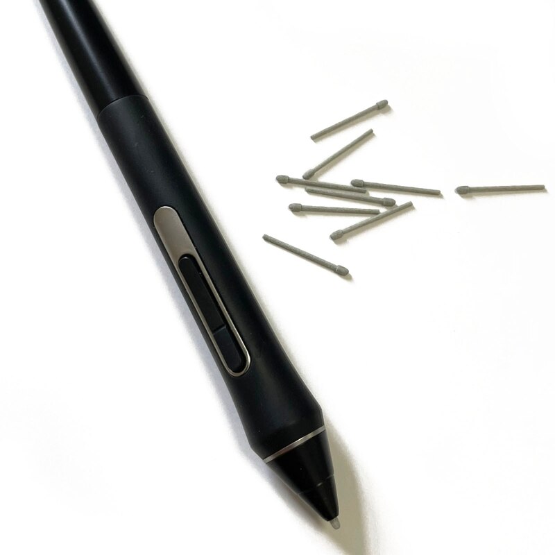 Almohadilla de dibujo gráfico, puntas de fieltro, puntas de lápiz óptico de repuesto para Intuos Pro PHT860/ PHT660 , Cintiq DTH1320/1620 D5QC, 10 piezas