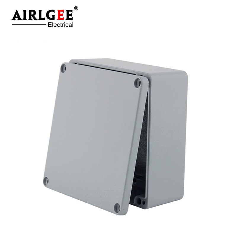 160 * 160 * 70mm waterproof square industrial control junction box aluminum die-casting outdoor telecommunications chassis