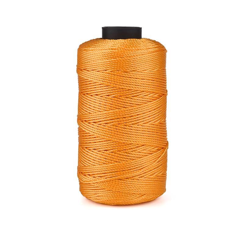 DIY Craft Crochet Thread Ice Silk Yarn Art Yarn Cord 1.5mm Polypropylene Yarn For Hat Doll Sewing Bags Basket Crochetin Thread: Burgundy