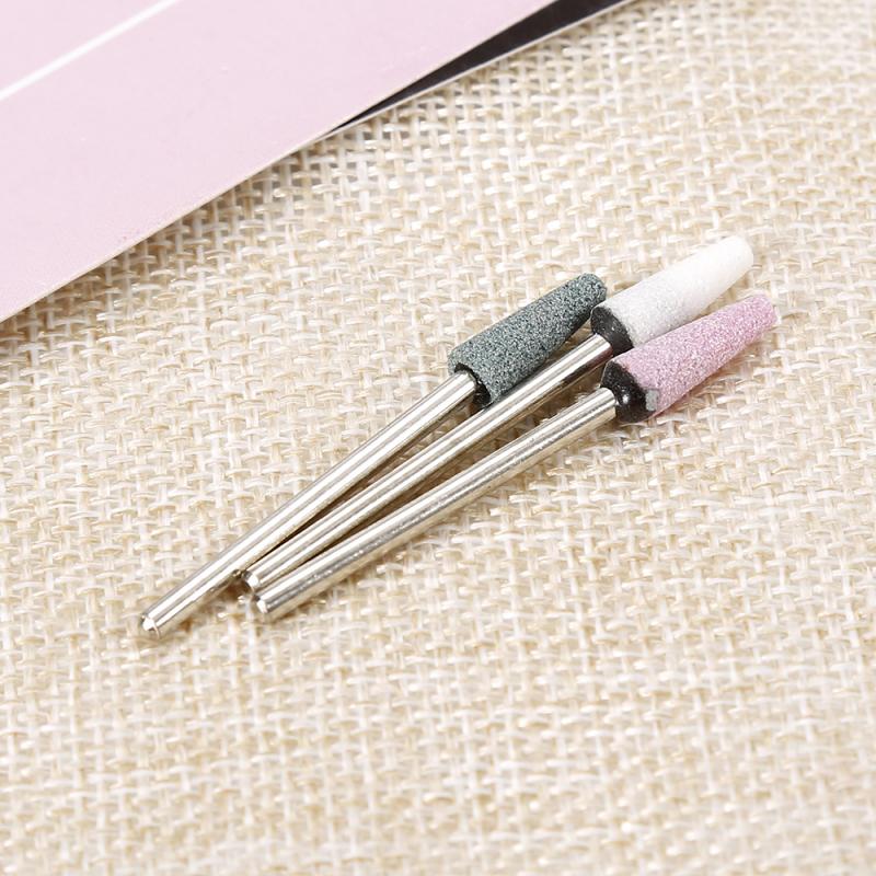 1 uds, brocas para uñas, amoladora de silicona para esmalte de uñas, fresa rotativa, cortador de cutícula para manicura, accesorios eléctricos, herramientas