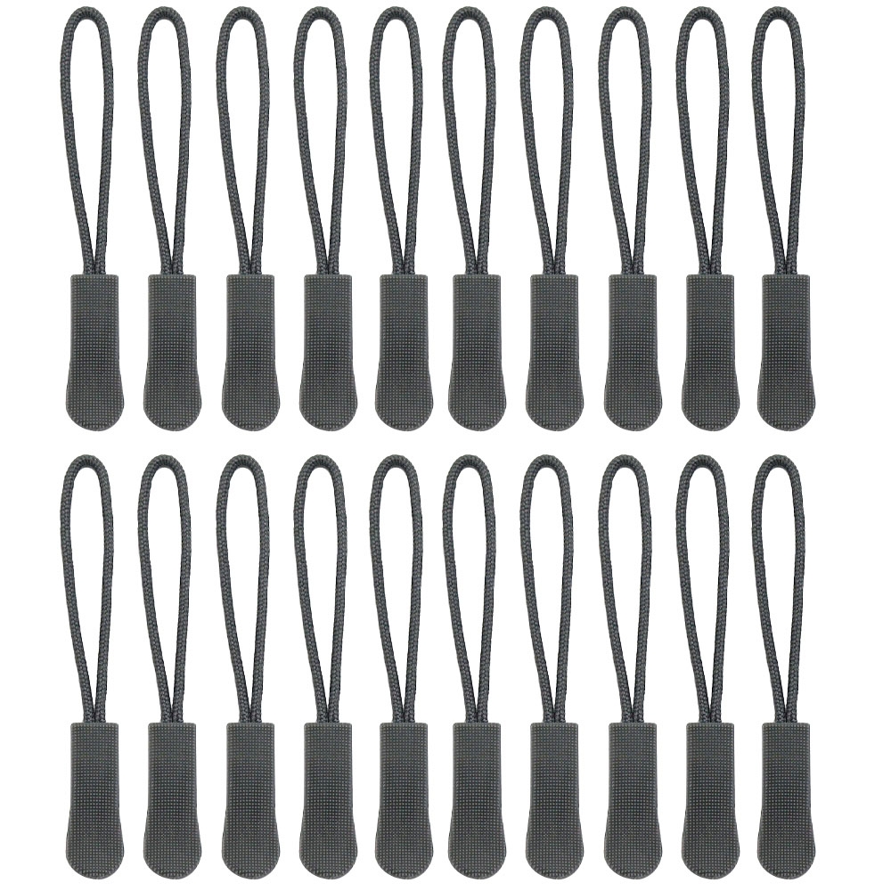 20 PCS Color Zipper Pull Puller End Fit Rope Tag Clothing Zip Fixer Broken Buckle Zip Cord Tab Clothes Suitcase Backpacks Etc...: Gold