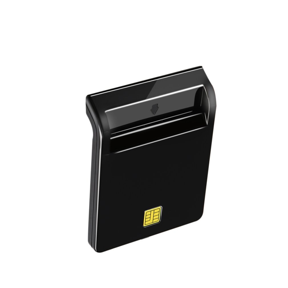 USB 2.0 Smart Chip Card Reader Flash Multi Memory Card Reader IC / ID Card Reader Plug And Play For PC Card Reader Adapter