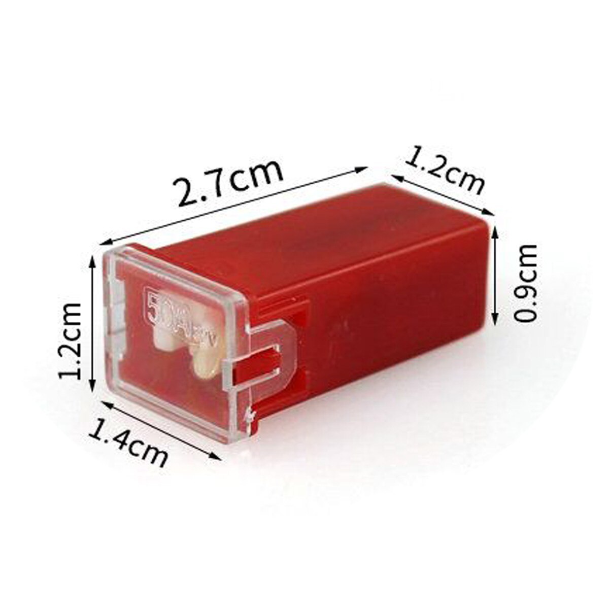 108Pcs Japanese Auto Fuse 20/25/30/40/50/60A Pal Female Slow Blow Fuse for Nissan/Toyota/Honda/Mazda