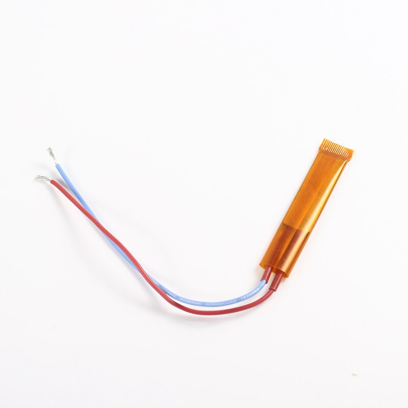 50x15mm 12V 24V 110V 220V PTC Heater Element Constant Thermostat Insulated Thermistor Ceramic Air Heating Chip Tube Film 50*15mm