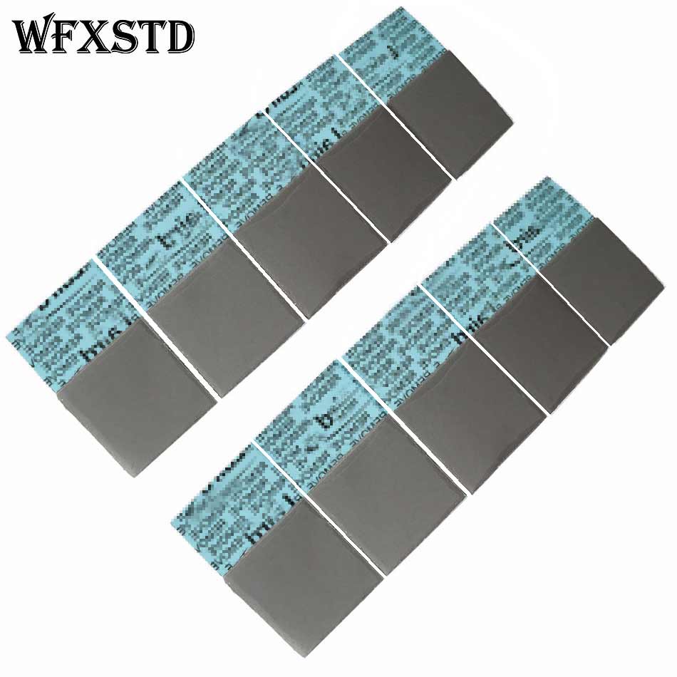 Wfxstd 1mm silicon gpu lämpötyyny laird kannettavan tietokoneen grafiikkamuistiin beiqiao prosessori gpu lämpösilica pad flex 740 johtava tyyny