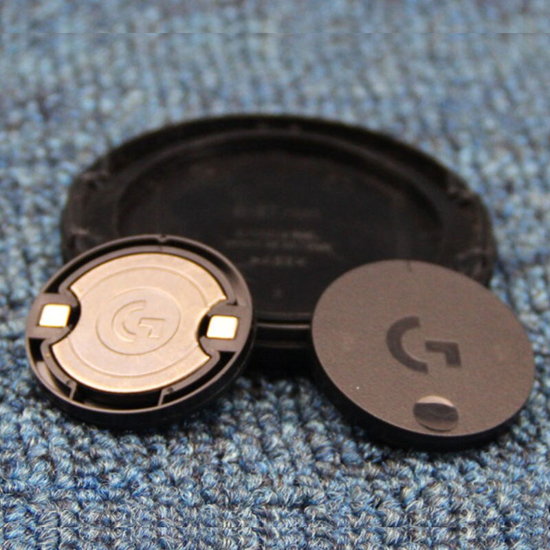 Accesorios para ratón Logitech G903/G900, receptor de botón lateral, contrapeso, cubierta trasera, cable USB, adaptador de rodillo, almohadilla de pie, juego completo